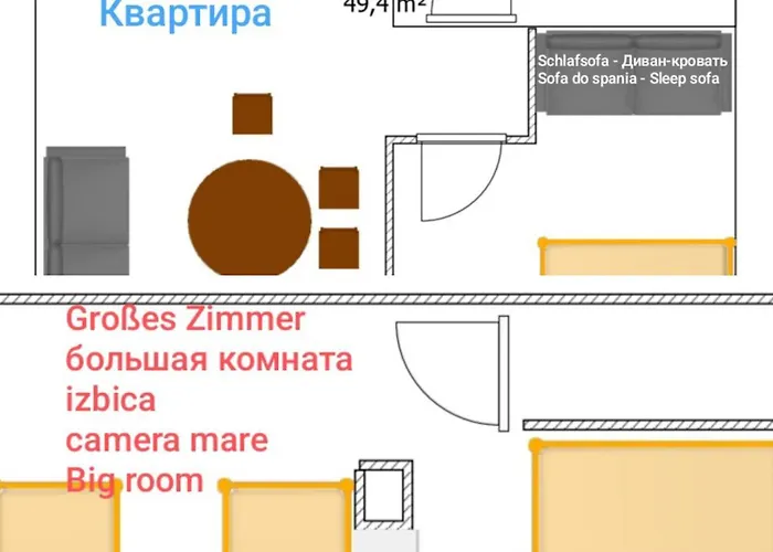 Monteurzimmer Lejlighed Plessa